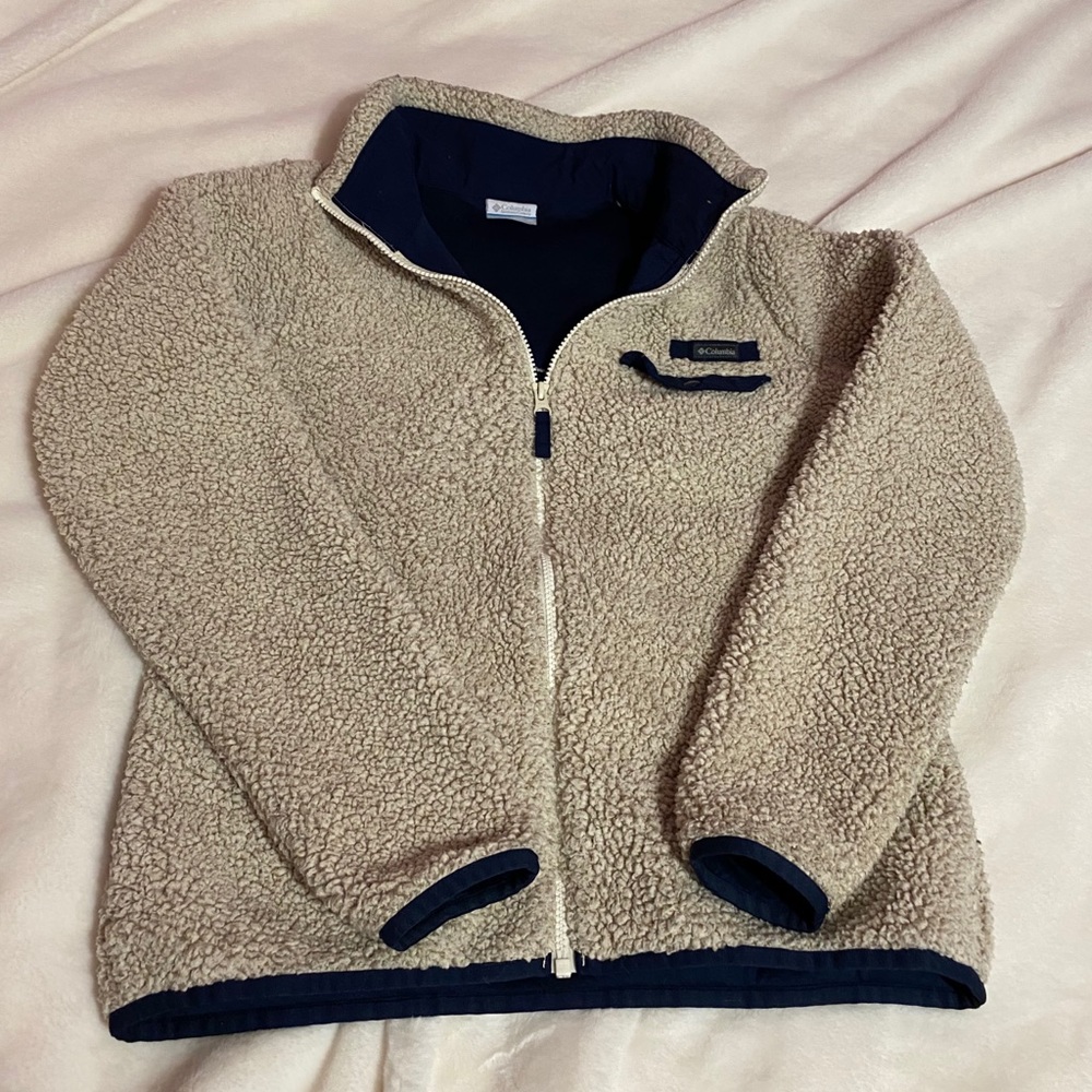 Columbia Zip Up Sherpa